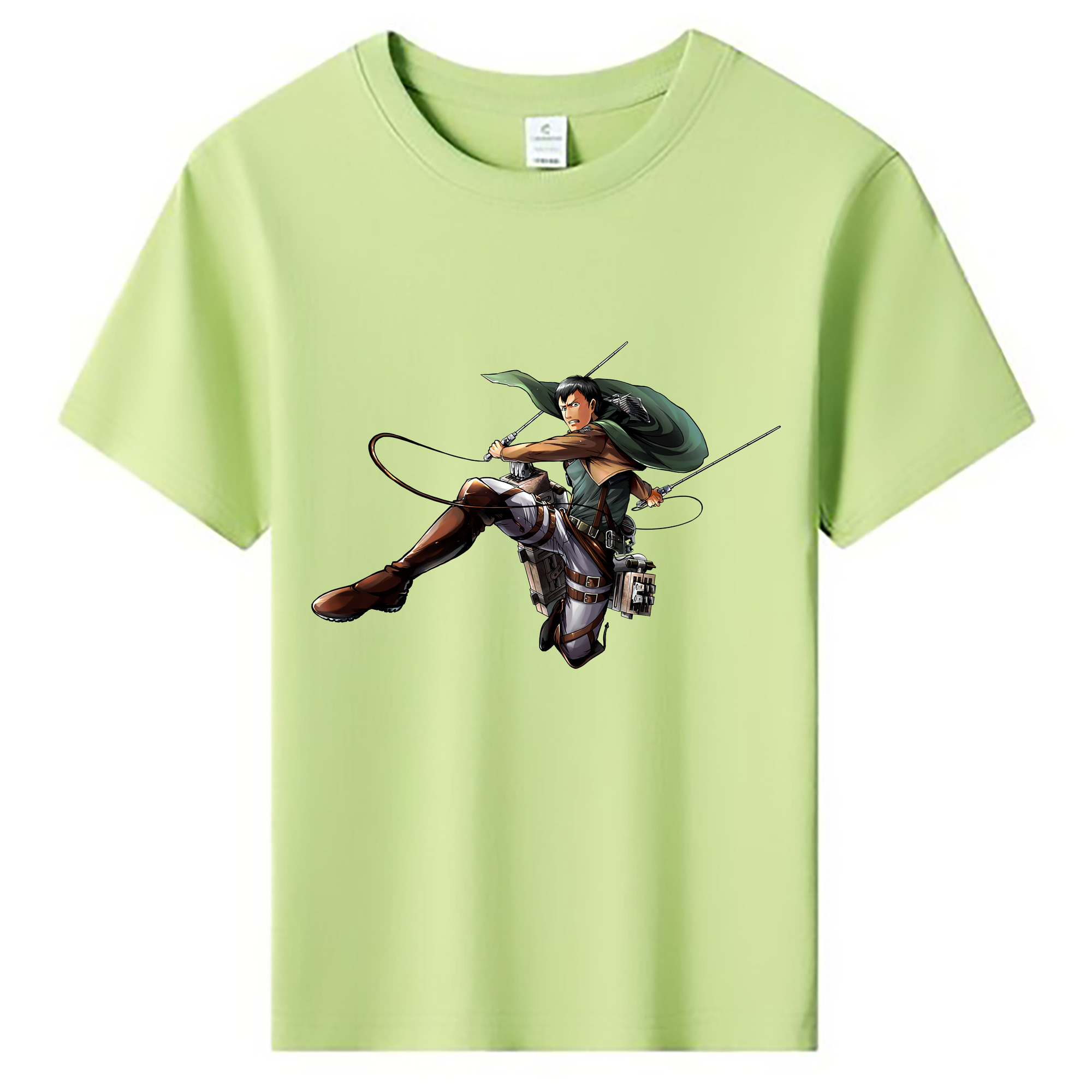 （画像用） 進撃の巨人 ベルトルト・フーバー Attack on Titan Bertholdt Hoover 綿100％キッズTシャツ（フロントプリント）